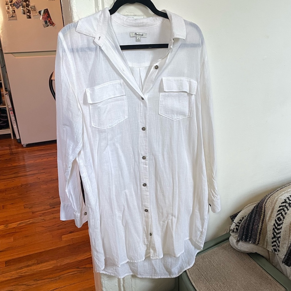 Madewell button up dress